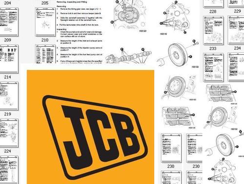Product picture JCB JS130 JS160 Tracked Excavator Service Shop Repair Manual